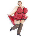 Costume gonflable danseuse sexy homme et femme pas cher