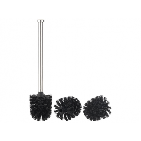 Pack 3 brosses wc noir ou blanc pour brosses wg badestern
