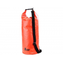 Sac étanche en plastique résistant pour plage et rando, 25l rouge