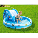 Piscine gonflable bébé et enfant toboggan gonflable