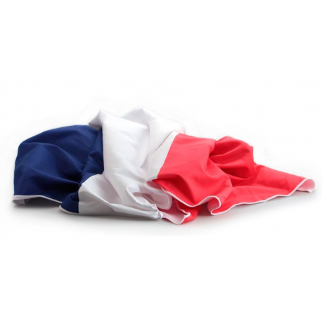 Drap de bain en microfibre, drapeau france (180x90cm)