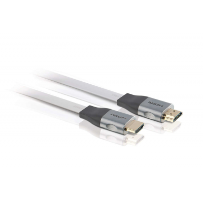 Câble hdmi pour 3d et uhd ultra-plat 3m philips swv3433sf