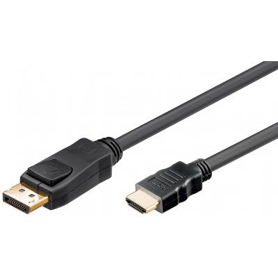 Câble vidéo displayport vers hdmi (2m) delock 51956