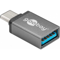 Adaptateur usb 3.0 femelle vers usb type c mâle goobay