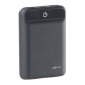 Mini batterie d'appoint double usb revolt, 10.000mah, charge 2a