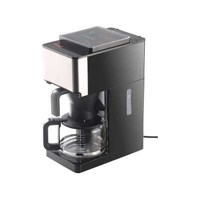 Machine à café électrique à filtre moulin à grains intégré kf-812.f