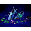 Lacets lumineux led pour chaussures : accessoire clubbing