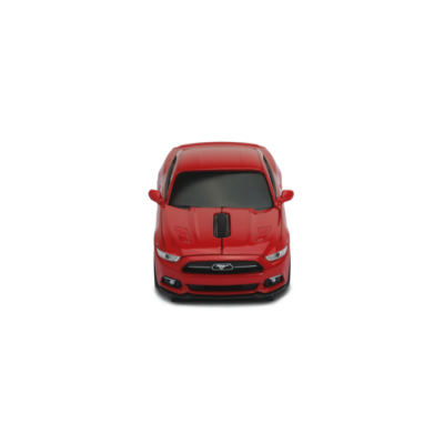 Souris voiture sans fil ford mustang gt rouge landmice : souris supercar