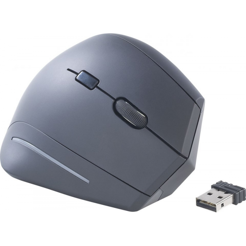 Souris USB filaire verticale 1600dpi pour douleurs du poignet