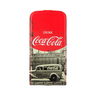 Étui flip case ''coca-cola'' pour iphone 4 et 4s