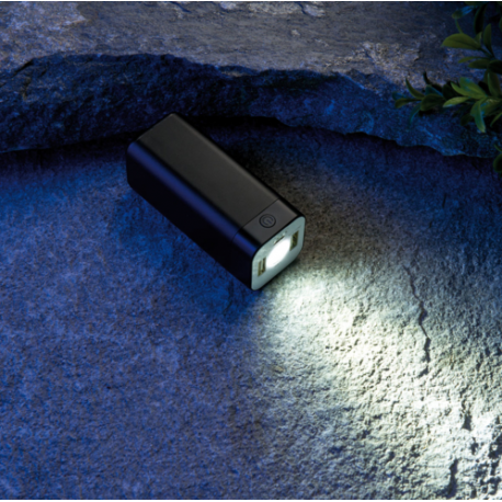 Batterie d'appoint usb 8000 mah et lampe de poche à led