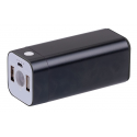 Batterie d'appoint usb 8000 mah et lampe de poche à led