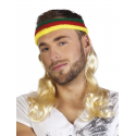 Perruque coiffure mulet bandeau : déguisement années 80 / 80's