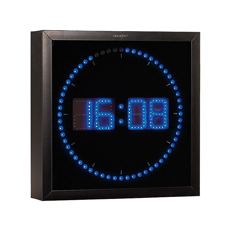 Horloge digitale magique lumineuse cubique