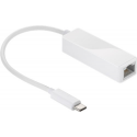 Adaptateur rj45 lan vers usb type c pour macbook air goobay