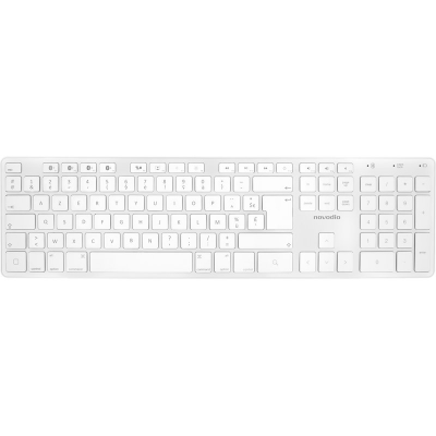 Clavier bluetooth novodio design plat compatible ios et windows