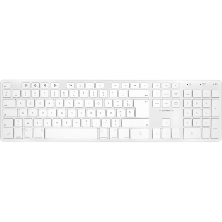 Clavier bluetooth novodio design plat compatible ios et windows