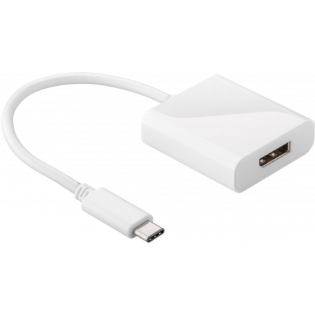 Câble usb c vers display port pour macbook air retina et smartphone