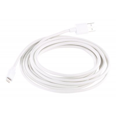 Câble lightning certifié mfi blanc (50cm à 3m) pour iphone et ipad