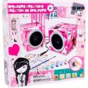 Speakers audio jack personnalisables peinture et stickers