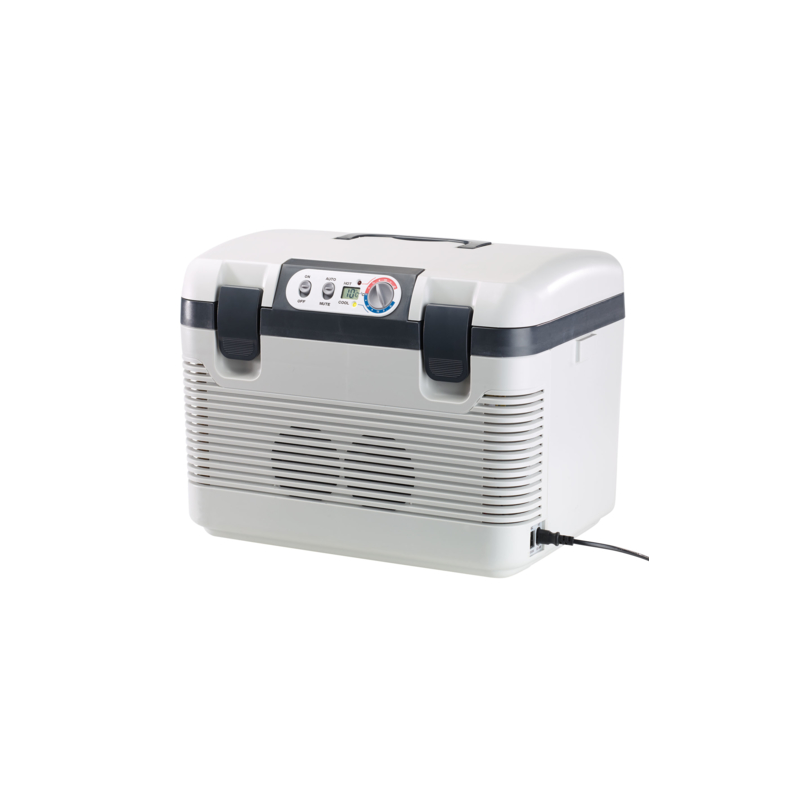 Glacière électrique 19l mini réfrigérateur chaud/froid.12v et 220v