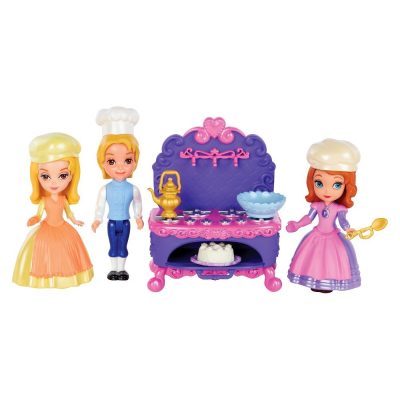 Mini figurines disney princesse sofia : jouet petite fille