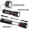 Lampe de poche en aluminium led cree lampe de travail kryolights