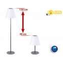 Lampe led solaire pied 30 cm à 1,50 m