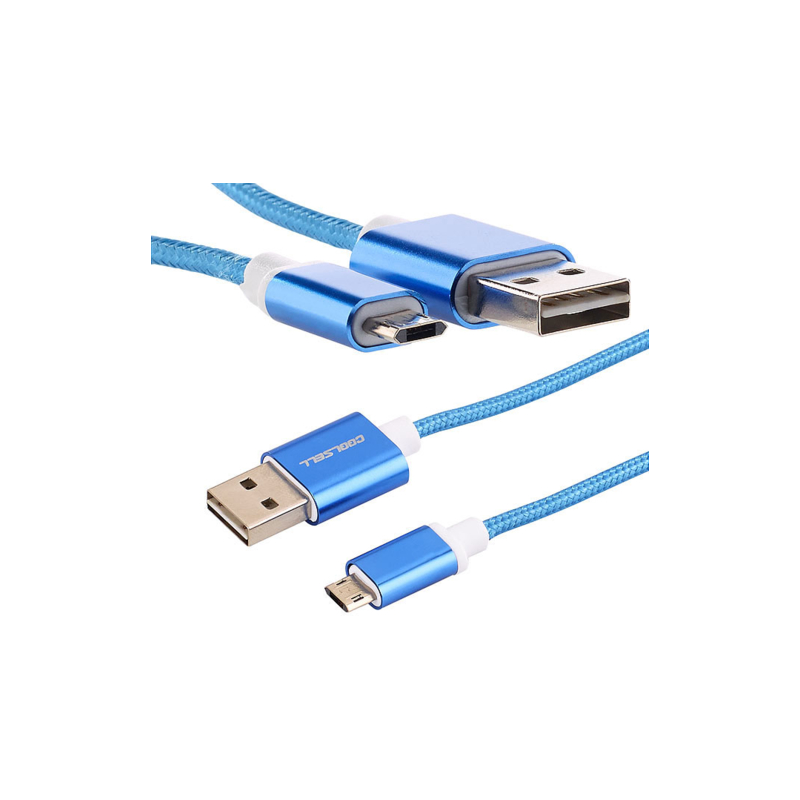 Câble Micro USB - USB avec connexion double sens (Easy Clip