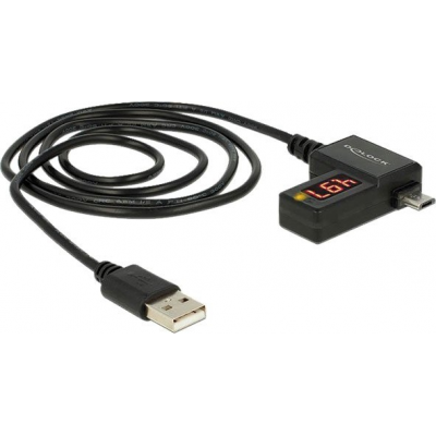 Adaptateur usb câble micro usb et indication volt/ampère