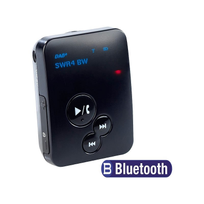 Mini radio dab+, fm et récepteur bluetooth baladeur écouteurs
