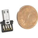 Micro adaptateur micro usb mâle vers usb femelle otg