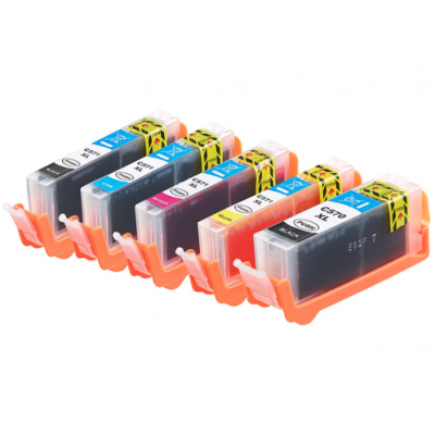 Cartouche d'encre compatible pour canon pixma mg (pgi570/cl571)