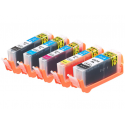 Cartouche d'encre compatible pour canon pixma mg (pgi570/cl571)