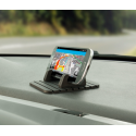 Support à smartphone tapis antidérapant pour tableau de bord de voiture