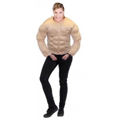 Costume de bodybuilder : faux muscles pour déguisement