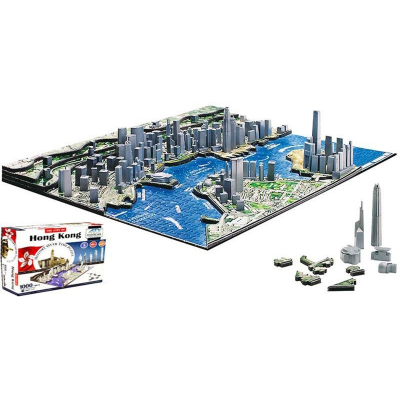 Puzzle 4d métropoles cityscape : jeu de patience famille