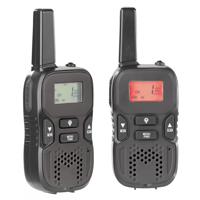 Talkies-walkies longue portée 5km fonction vox pour moto