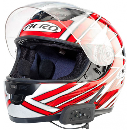Casque avec micro Bluetooth pour casque ski et moto (légal), GPS /  Intercoms pour moto
