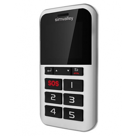 Mini téléphone portable seniors à 5 touches et sos rx-90x