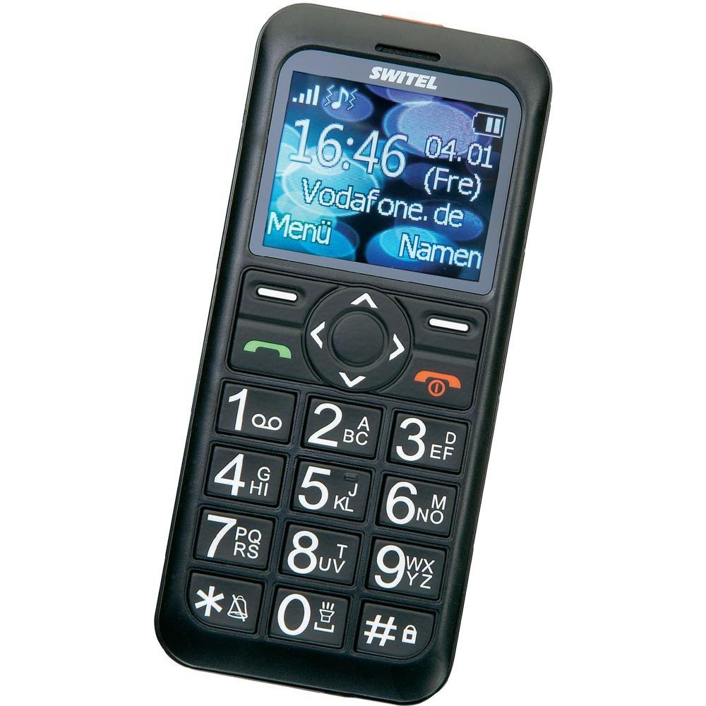 Switel D7000+ - téléphone fixe seniors - larges touches - touche SOS