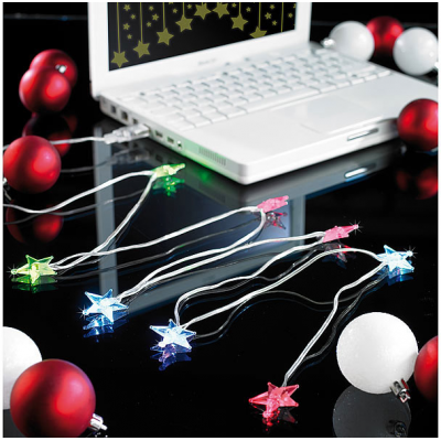 Prix guirlande usb ''stars'' led multicolore pas cher