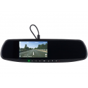 Rétroviseur extra-large dashcam hd et caméra de recul intégrés navgear