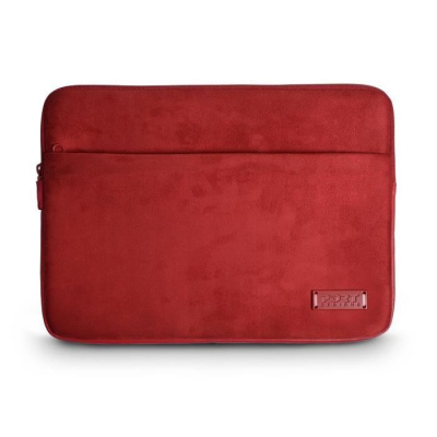 Étui pour notebook et macbook 13" aspect velours port milano