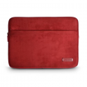 Étui pour notebook et macbook 13" aspect velours port milano