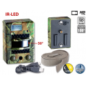 Caméra de surveillance camouflée pour nature infrarouge wk-420