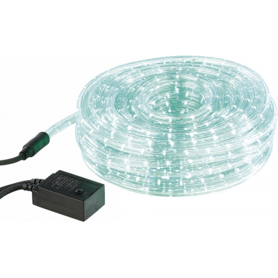 Guirlande-tube souple à led étanche pour jardin, 20m, 6 couleurs