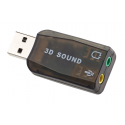 Carte son externe usb son surround 5.1 3d xystec