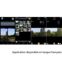 Caméscope full hd et wifi app de contrôle pour ios et android dv-820.fhd