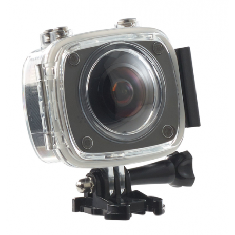 Boîtier étanche et antichoc pour actioncamt 360° dv-1936 somikon